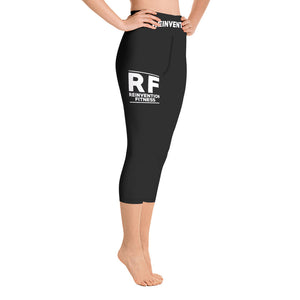 Black RF Yoga Capri Leggings